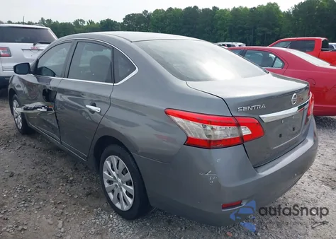 2015 Nissan Sentra S z USA, uszkodzony, nr VIN 3N1AB7AP7FY352190